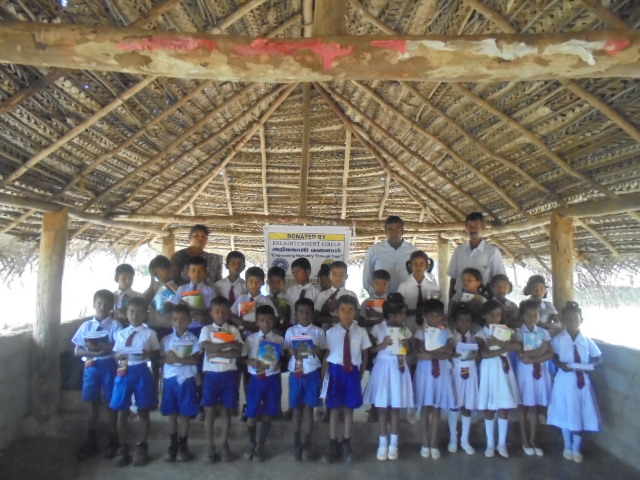Vidya Dhanam - Educational materials distribution to vanni children